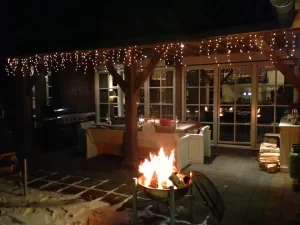 Kerstborrel met warme chocomelk en gluhwein bij Outdoors Holten (Twente - Salland - Overijssel)