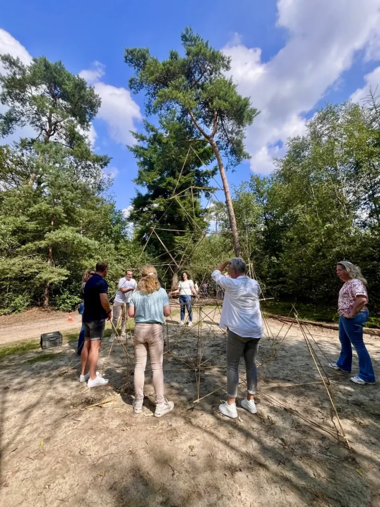 Bamboe Bouwen als teambuilding activiteit