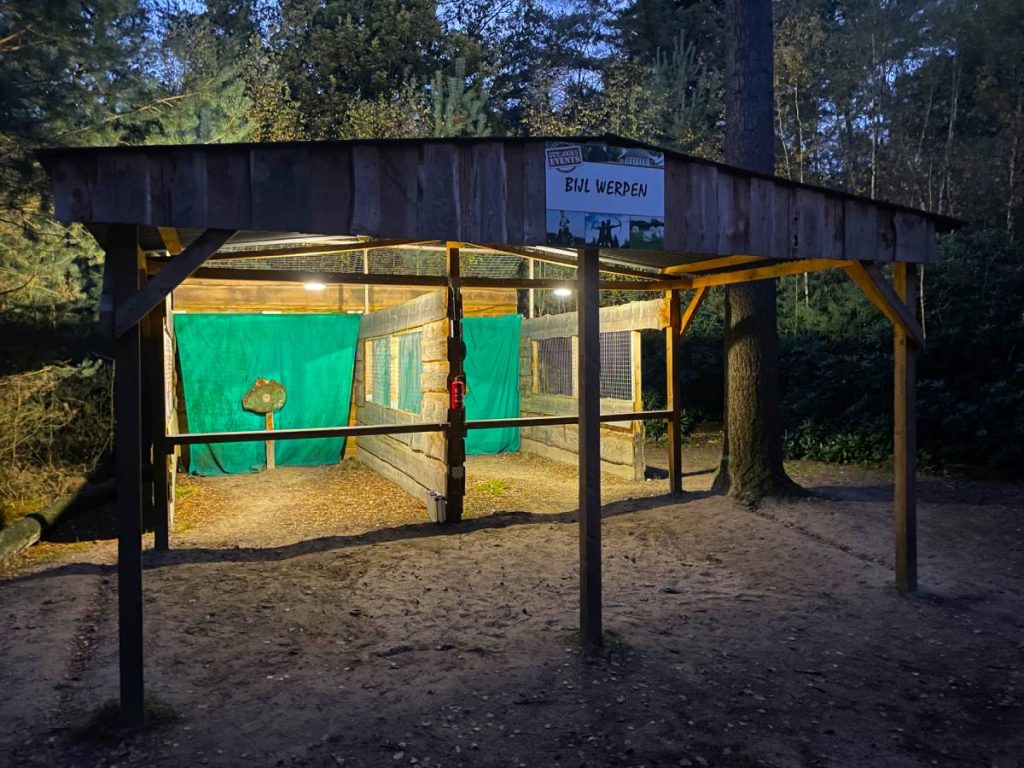 Bijl gooien spel in Overijssel - Twente