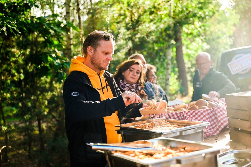 Bedrijfsuitje voor grote groep organiseren bij Outdoors Holten in Overijssel