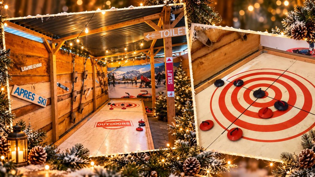 Curling baan in Overijssel bij Outdoors Holten